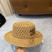 Fortok Celine Straw Sun Hat Ribbon - 5