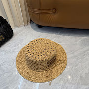 Fortok Celine Straw Sun Hat Ribbon - 4