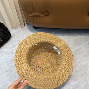 Fortok Celine Straw Sun Hat Ribbon - 2