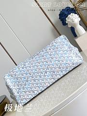 Fortok Goyard Saint Louis GM Tote Bag Polar Blue 40x20x32cm - 4