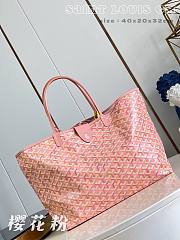 Fortok Goyard Saint Louis GM Tote Bag Sakura pink 40x20x32cm - 1