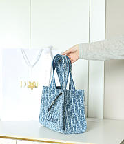 Fortok Dior Dioriviera Spongy Book Tote 25.5×21.5×17cm  - 5