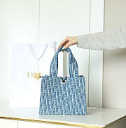 Fortok Dior Dioriviera Spongy Book Tote 25.5×21.5×17cm  - 3