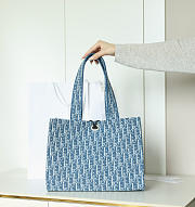 Fortok Dior Dioriviera Spongy Book Tote 36x27x16cm  - 4