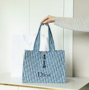Fortok Dior Dioriviera Spongy Book Tote 36x27x16cm  - 3