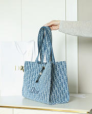 Fortok Dior Dioriviera Spongy Book Tote 36x27x16cm  - 2