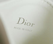 Fortok Dior Cannage Lambskin Lady Dior Freesia Card Holder Light Pink/White 10.5x8x0.5cm - 5
