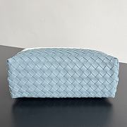 Fortok Bottega Veneta Small Andiamo Bag Two-tone White/Blue 32x25x11cm  - 3