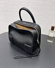 Fortok Loewe Small Amazona 180 Bag Leather Black 24✕18.5*10cm - 2