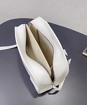 Fortok Loewe Small Amazona 180 Bag Leather White 24✕18.5*10cm - 3