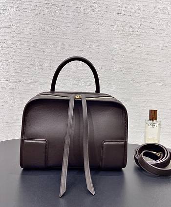 Fortok Loewe Small Amazona 180 Bag Leather Brown 24✕18.5*10cm