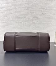 Fortok Loewe Small Amazona 180 Bag Leather Brown 24✕18.5*10cm - 3