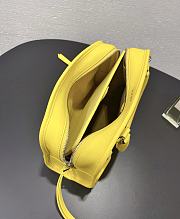 Fortok Loewe Small Amazona 180 Bag Leather Lemon Yellow 24✕18.5*10cm - 5