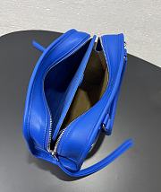 Fortok Loewe Small Amazona 180 Bag Leather Blue 24✕18.5*10cm - 6