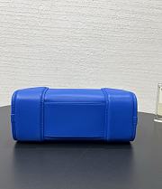 Fortok Loewe Small Amazona 180 Bag Leather Blue 24✕18.5*10cm - 5