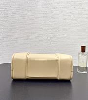 Fortok Loewe Small Amazona 180 Bag Leather Light Beige 24✕18.5*10cm - 6