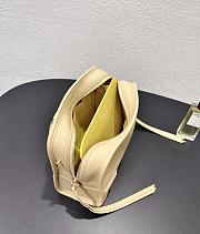 Fortok Loewe Small Amazona 180 Bag Leather Light Beige 24✕18.5*10cm - 2