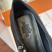 Fortok Hermès Lilia Ballet Flats Black  - 6