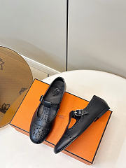 Fortok Hermès Nectar Ballet Flat Black - 5