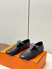 Fortok Hermès Nectar Ballet Flat Black - 4