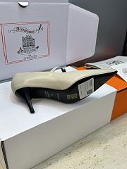 Fortok Hermès Kiara Pump Light Grey 6cm - 5