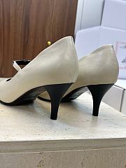 Fortok Hermès Kiara Pump Light Grey 6cm - 3