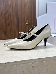 Fortok Hermès Kiara Pump Light Grey 6cm - 2