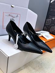 Fortok Hermès Kiara Pump Black 6cm - 2