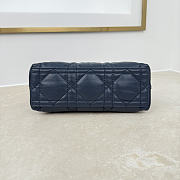 Fortok Dior Adiorable Top Handle Mini Bag Midnight Blue 22.5 x 13 x 9cm - 2