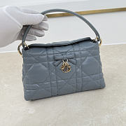 Fortok Dior Adiorable Top Handle Mini Bag Haze Blue 22.5 x 13 x 9cm - 5