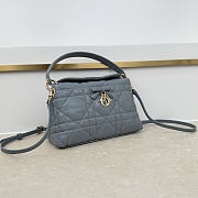Fortok Dior Adiorable Top Handle Mini Bag Haze Blue 22.5 x 13 x 9cm - 4