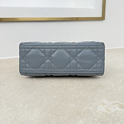 Fortok Dior Adiorable Top Handle Mini Bag Haze Blue 22.5 x 13 x 9cm - 2