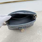 Fortok Dior Adiorable Top Handle Mini Bag Haze Blue 22.5 x 13 x 9cm - 3