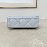 Fortok Dior Adiorable Top Handle Mini Bag Light Blue 22.5 x 13 x 9cm - 6