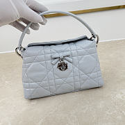 Fortok Dior Adiorable Top Handle Mini Bag Light Blue 22.5 x 13 x 9cm - 2