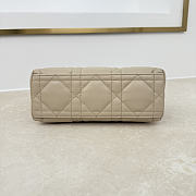 Fortok Dior Adiorable Top Handle Mini Bag Camel-Beige 22.5 x 13 x 9cm - 4