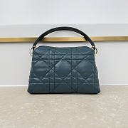 Fortok Dior Adiorable Top Handle Mini Bag Greyish Lake Green 22.5 x 13 x 9cm - 4