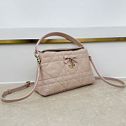 Fortok Dior Adiorable Top Handle Mini Bag Blush Pink 22.5 x 13 x 9cm - 5