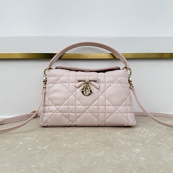 Fortok Dior Adiorable Top Handle Mini Bag Light Pink 22.5 x 13 x 9cm