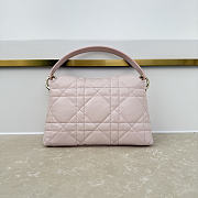 Fortok Dior Adiorable Top Handle Mini Bag Light Pink 22.5 x 13 x 9cm - 5