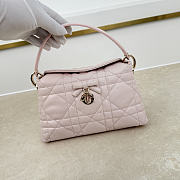 Fortok Dior Adiorable Top Handle Mini Bag Light Pink 22.5 x 13 x 9cm - 3