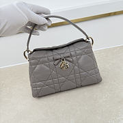 Fortok Dior Adiorable Top Handle Mini Bag Grey 22.5 x 13 x 9cm - 6