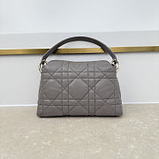 Fortok Dior Adiorable Top Handle Mini Bag Grey 22.5 x 13 x 9cm - 2