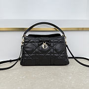 Fortok Dior Adiorable Top Handle Mini Bag Black 22.5 x 13 x 9cm - 1