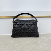 Fortok Dior Adiorable Top Handle Mini Bag Black 22.5 x 13 x 9cm - 5