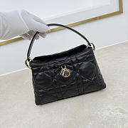 Fortok Dior Adiorable Top Handle Mini Bag Black 22.5 x 13 x 9cm - 2